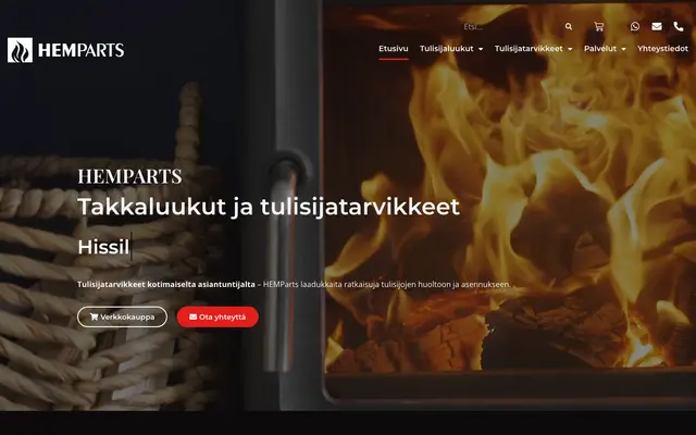 HEMParts – verkkosivut