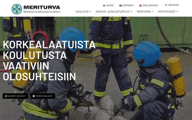 Meriturva – verkkosivut