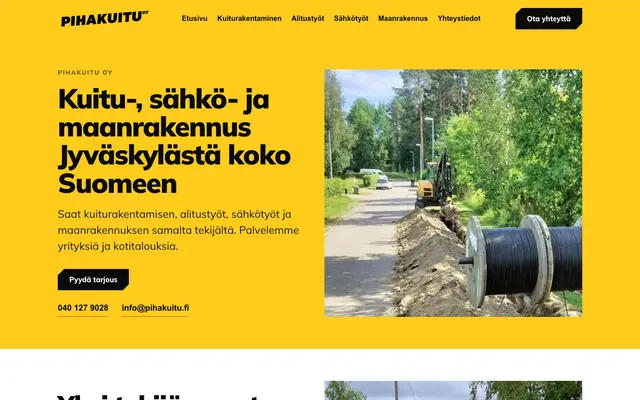 Pihakuitu – verkkosivut