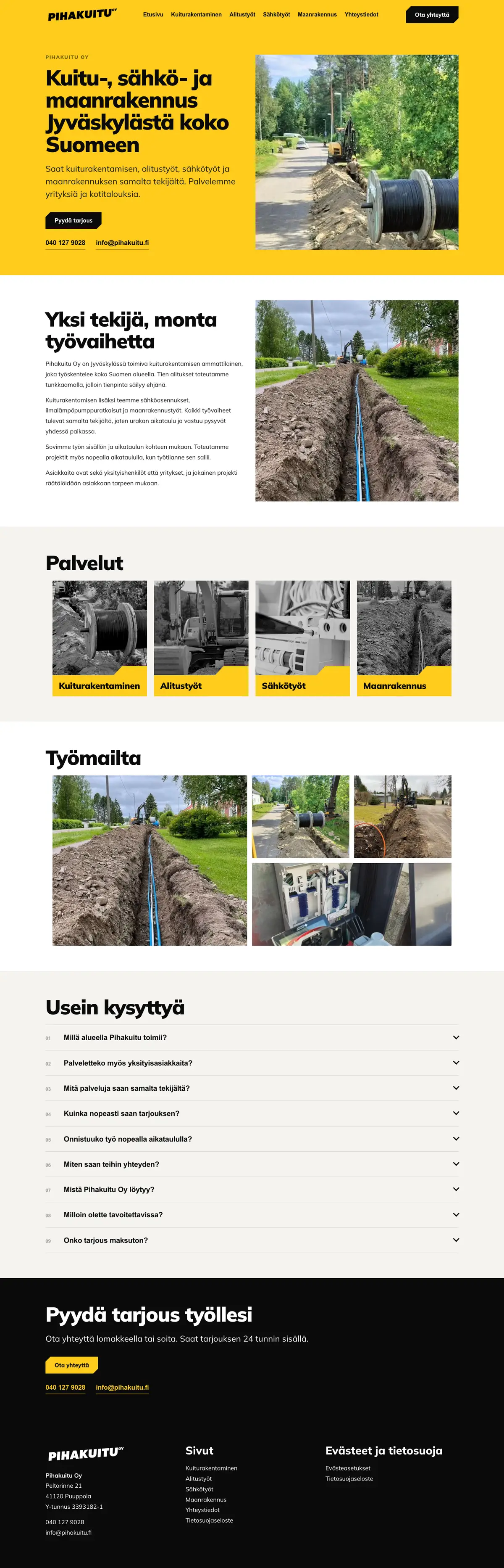 Pihakuitu – verkkosivut, DigiSilta